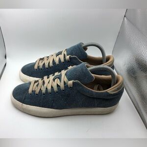 Adidas Match Play mens blue denim sneakers size 5.5